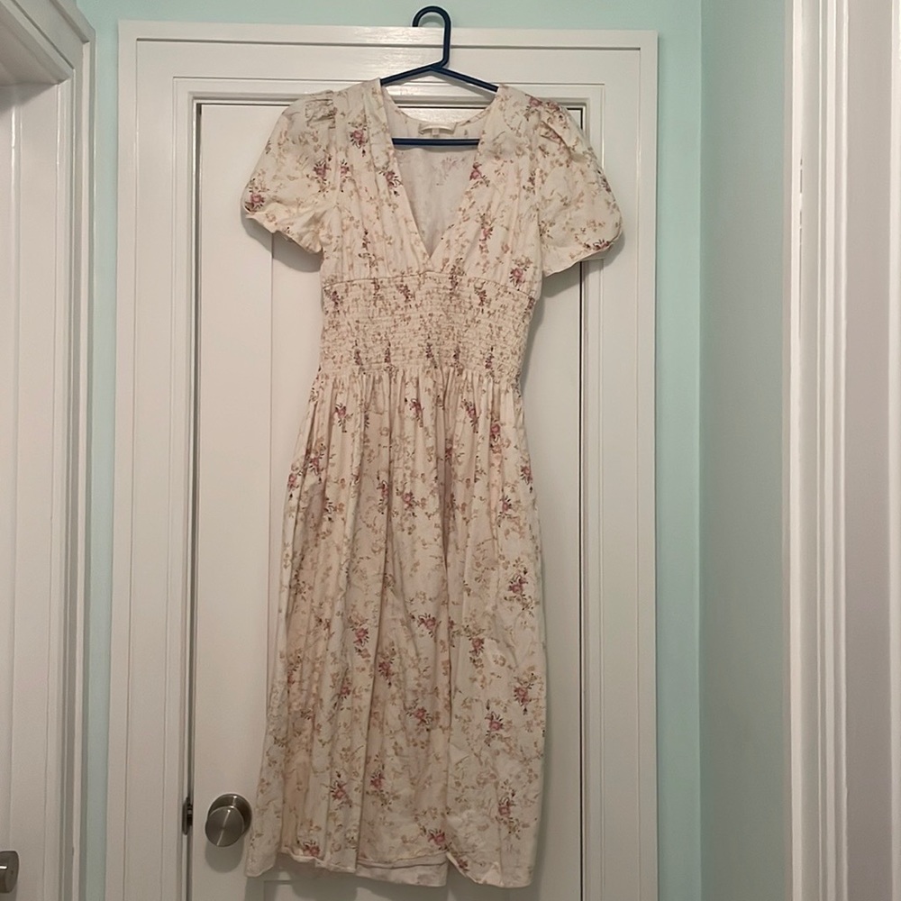 Love Shack Fancy Venna MIDI Dress